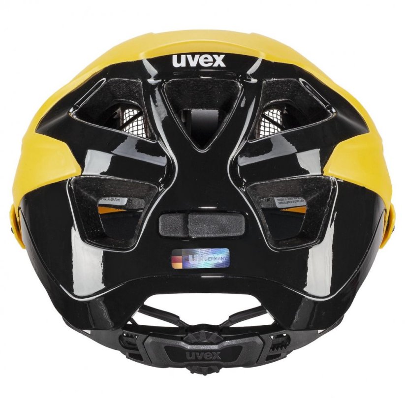 cyklistická helma uvex quatro integrale sunbee-black