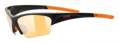 sportovní brýle uvex sunsation black mat orange