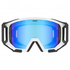 cyklistické brýle uvex athletic CV black mat blue