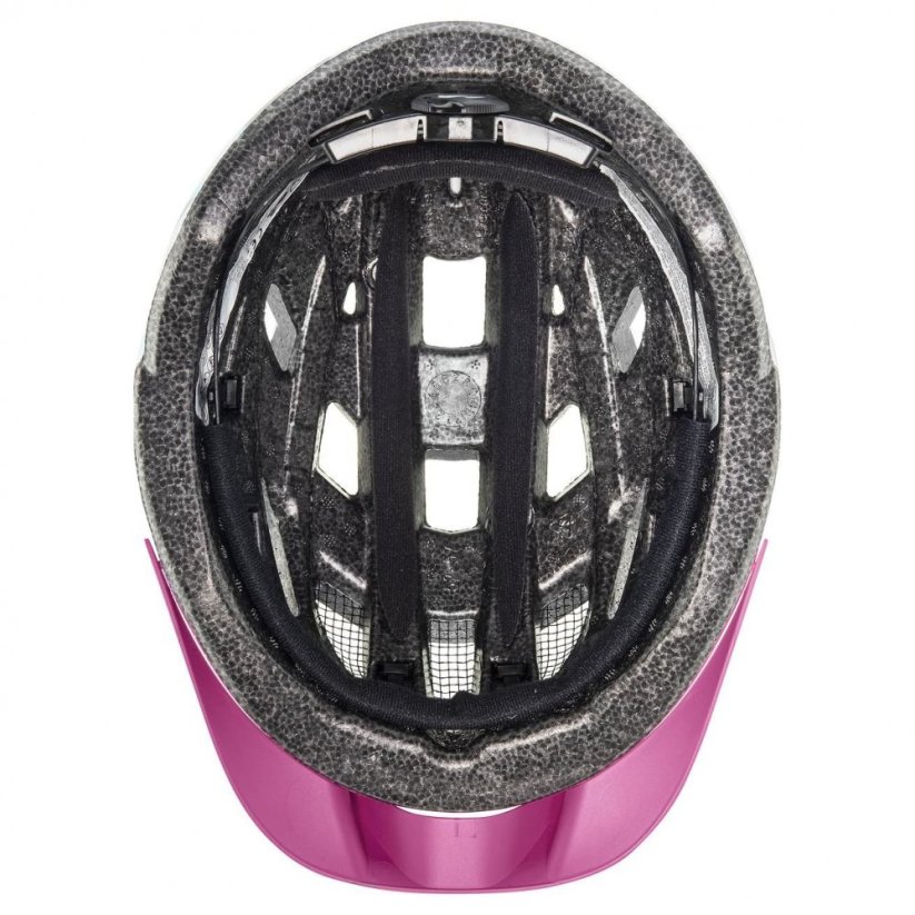 cyklistická helma uvex air wing pink-white - Velikost: S (52-57 cm)