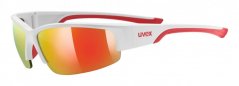 športové okuliare uvex sportstyle 215 white mat red