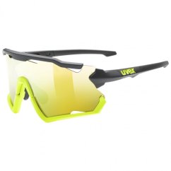 sportovní brýle uvex sportstyle 228 black yellow mat s3
