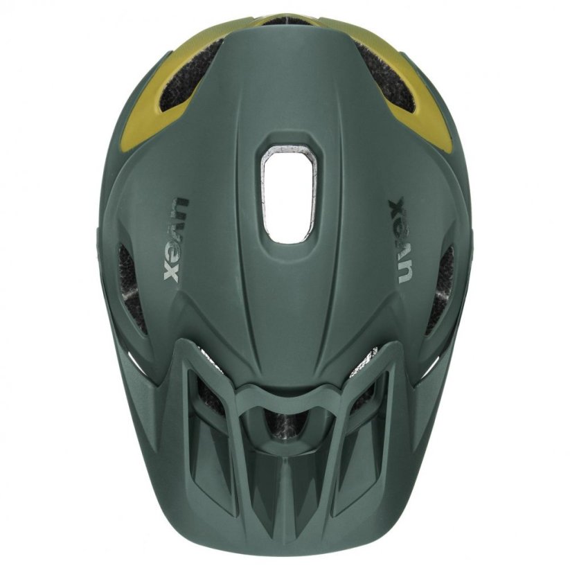 cyklistická helma uvex quatro integrale Tocsen forest-mustard - Velikost: S (52-57 cm)