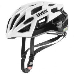 cyklistická helma uvex race 7 white black mat