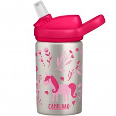 fľaša CamelBak Eddy®+ Kids Stainless 400ml pink unicorn