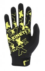 rukavice KinetiXx Nebeli Jr. black/yellow
