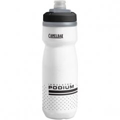cyklistická termo fľaša CamelBak Podium® Chill™ 620 ml white