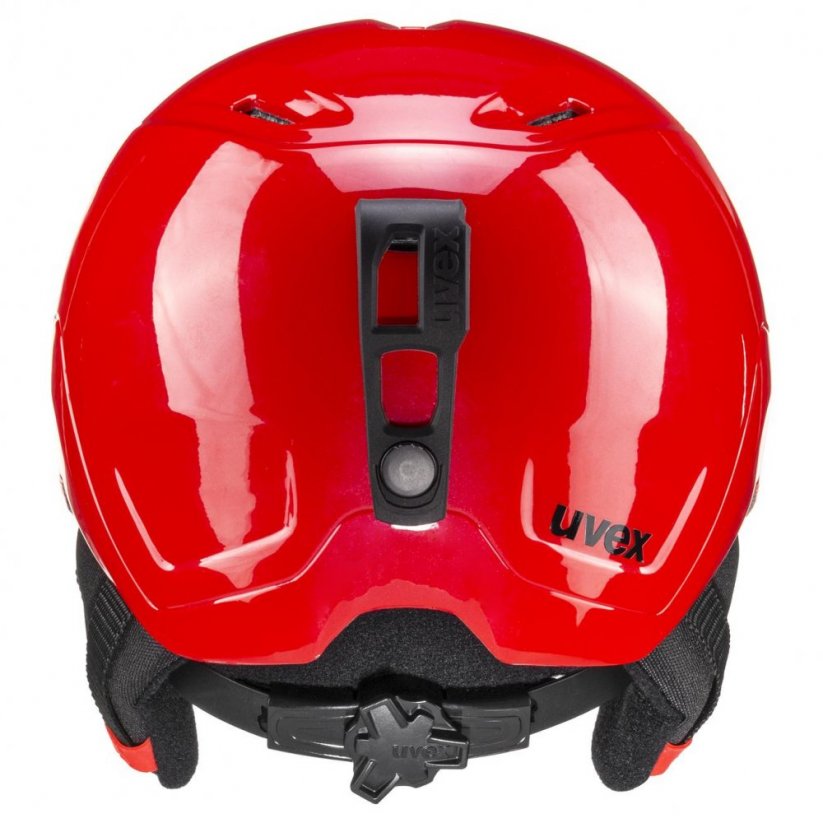 lyžařská helma uvex Heyy candy red