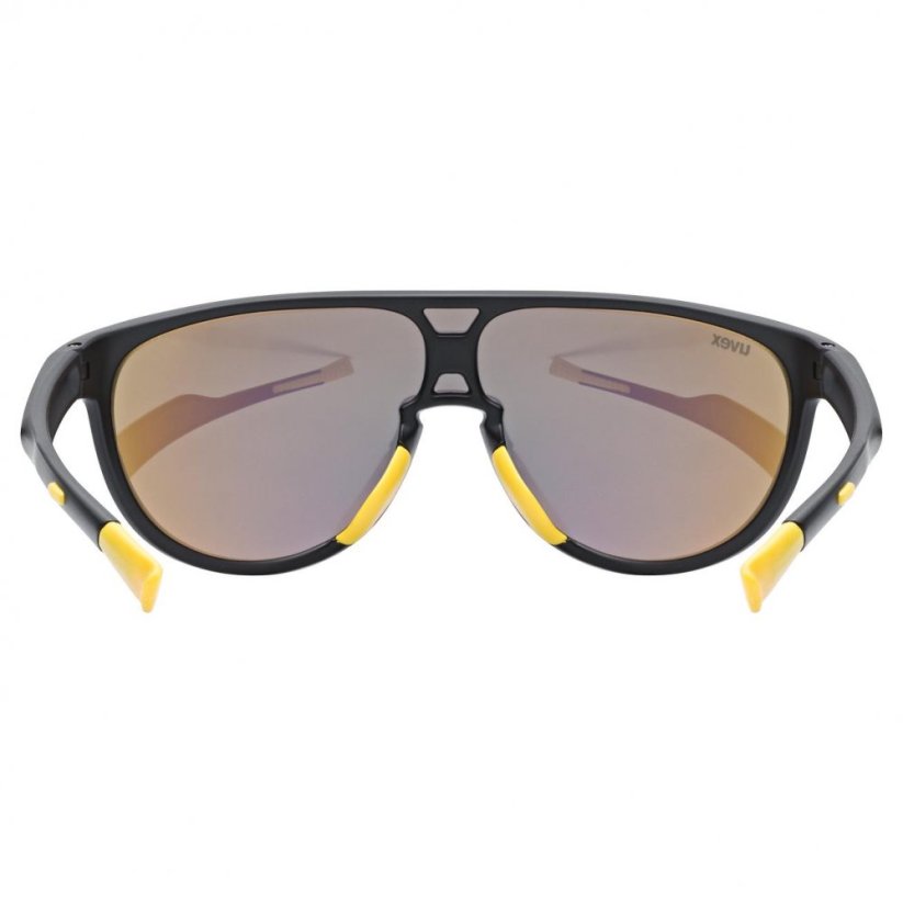 detské športové okuliare uvex 515 black matt/yellow